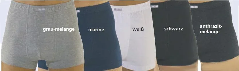 Retroshorts, schwarz, Gr. 10