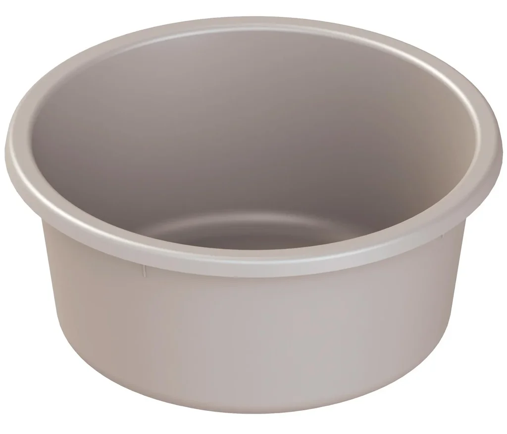 Feeding bowl, 2 liters, gray