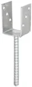 U-shaped post support, fork width 91 mm (90 mm wooden horticultural dimension)