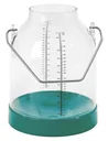 Milking bucket, 30 liters, green, handle height 117 mm