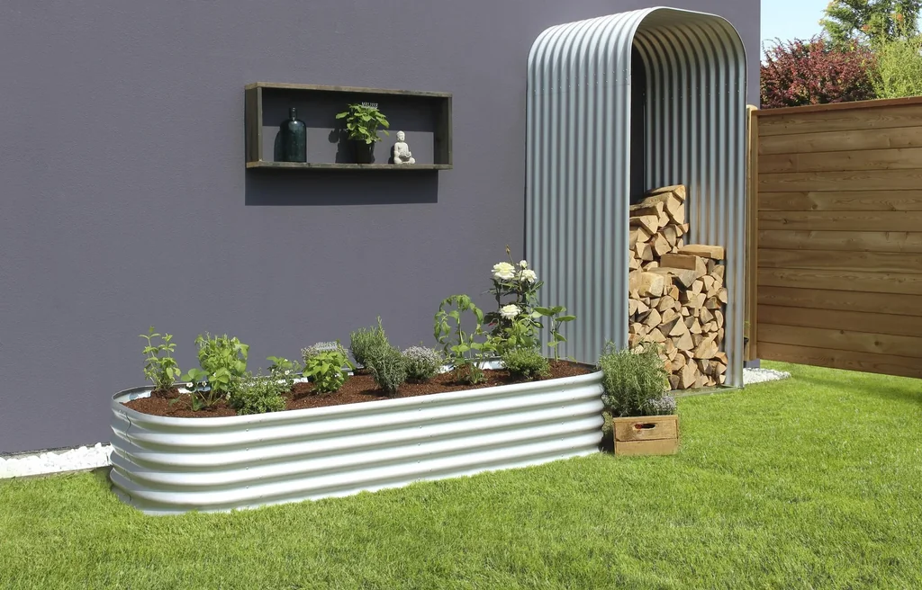 Raised bed extension Stretched 630, color blank