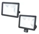 LED floodlight with motion detector, 100 watts, 8000 lumens, IP44