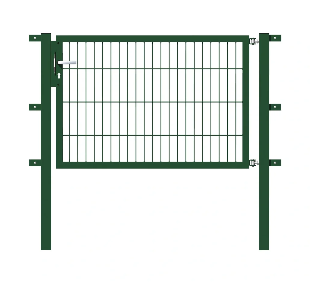 Single gate Flexo, green, width 125 cm, height 80 cm