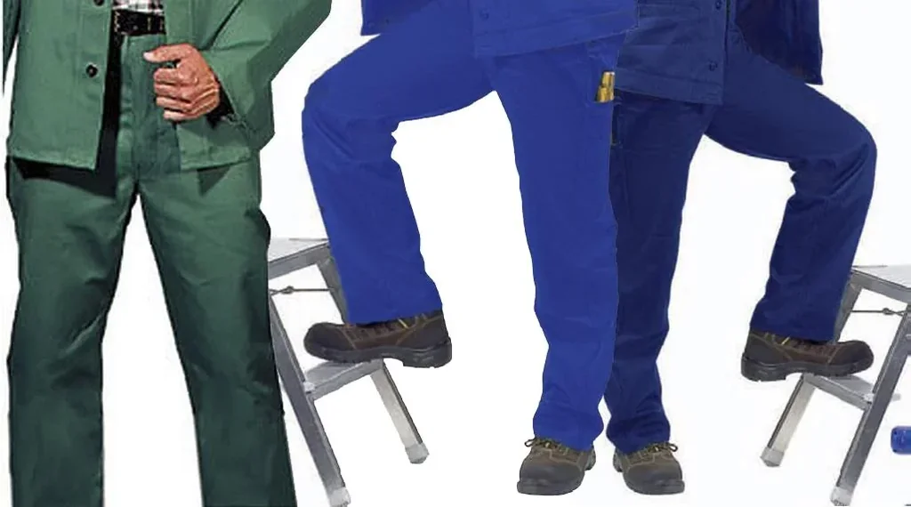 Work trousers, hydron blue, size 51