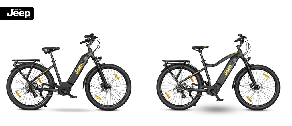 Women's SUV E-Bike, 27.5 inches, frame size 48 cm, 7-speed derailleur, black, ULM 7000