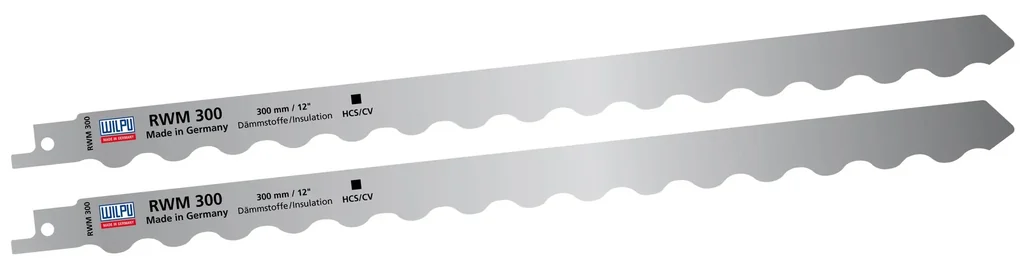 RWM 300 sabre saw blade with serrated edge, 300 mm, 2 pieces