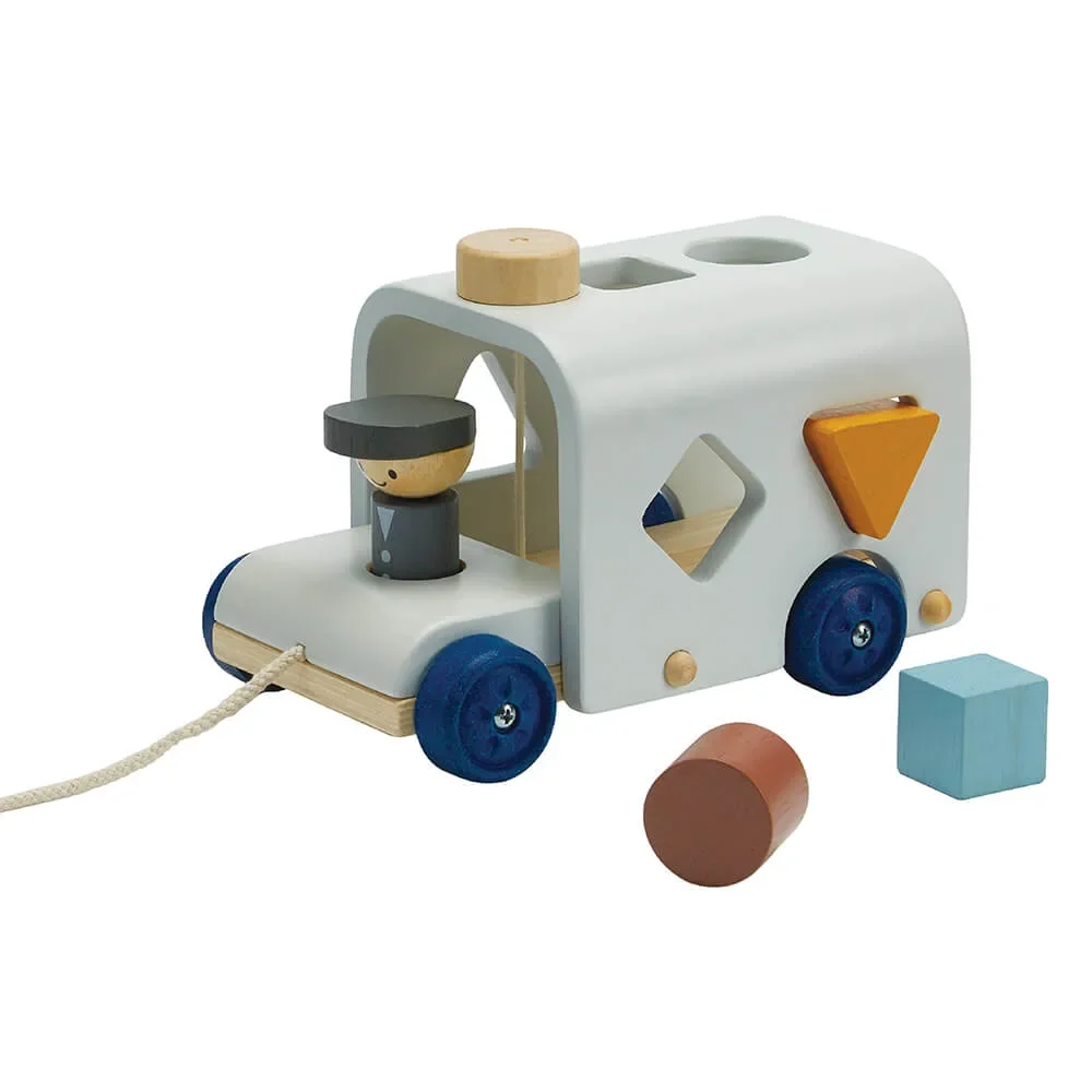 Plan Toys Baby Sorting Bus Orchard