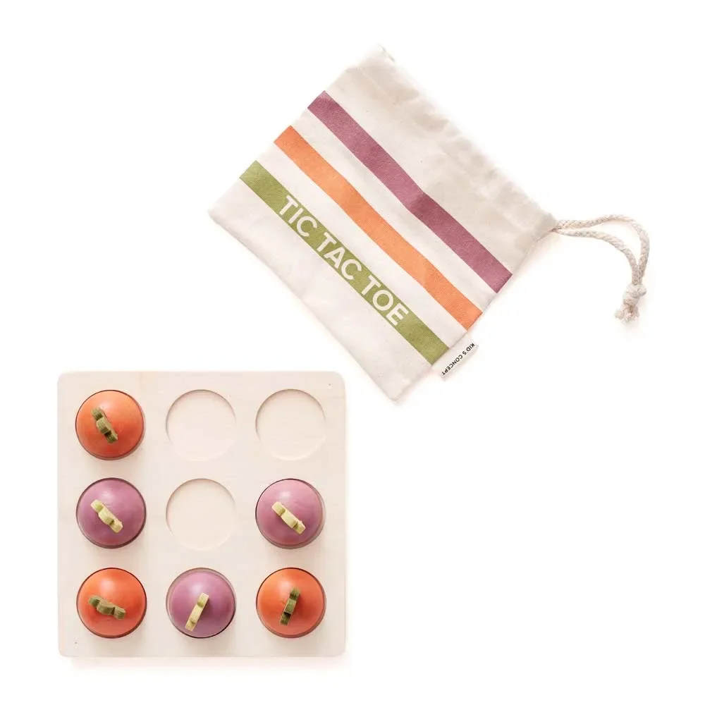 Kids Concept Tic Tac Toe drewno