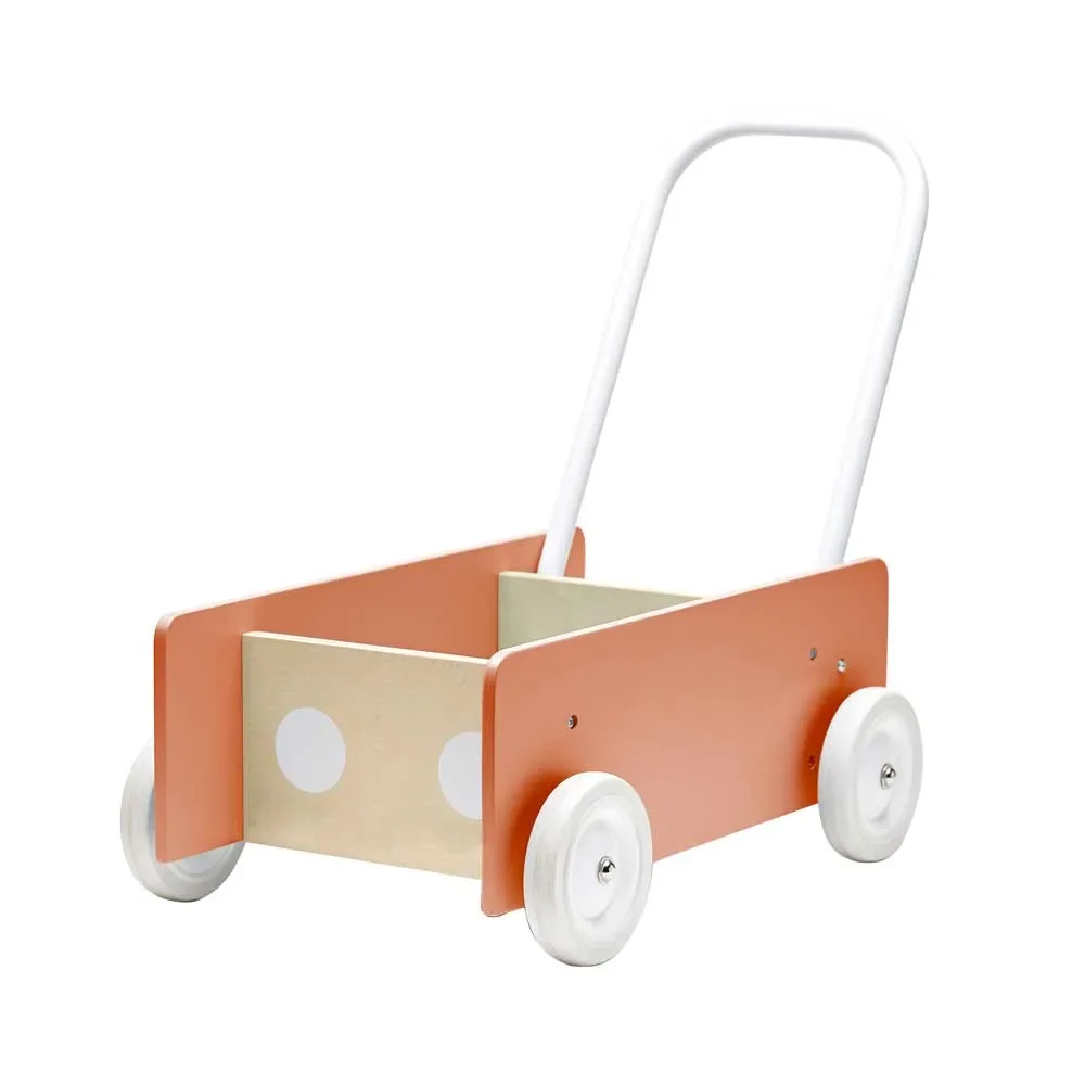 Kids Concept chodzik dziecięcy drewniany morelowy