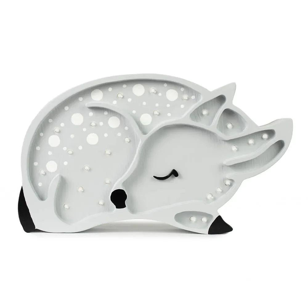 little lights Led deco children lamp deer light grey