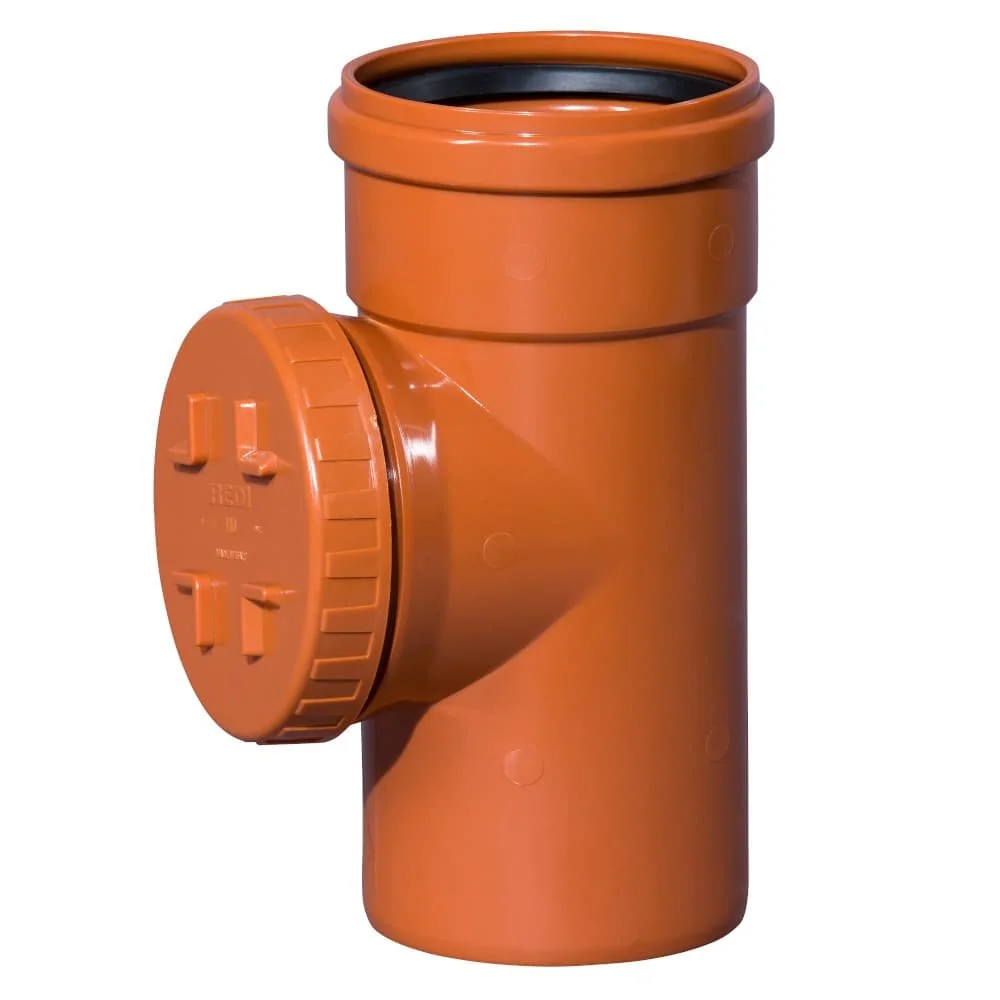 Rura KG DN 110 z czyszczakiem i deklem rewizyjnym