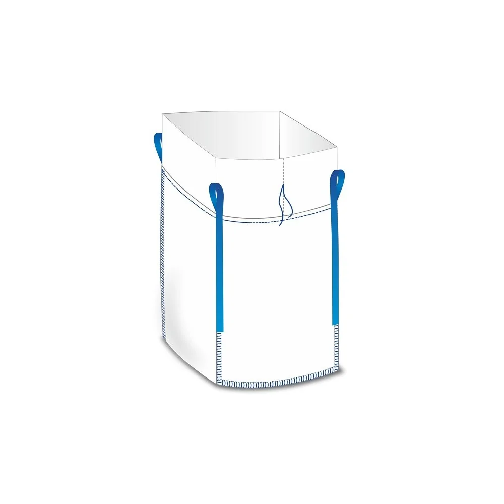 Worek Big Bag 1000 kg, 90×90×110 cm, z fartuchem