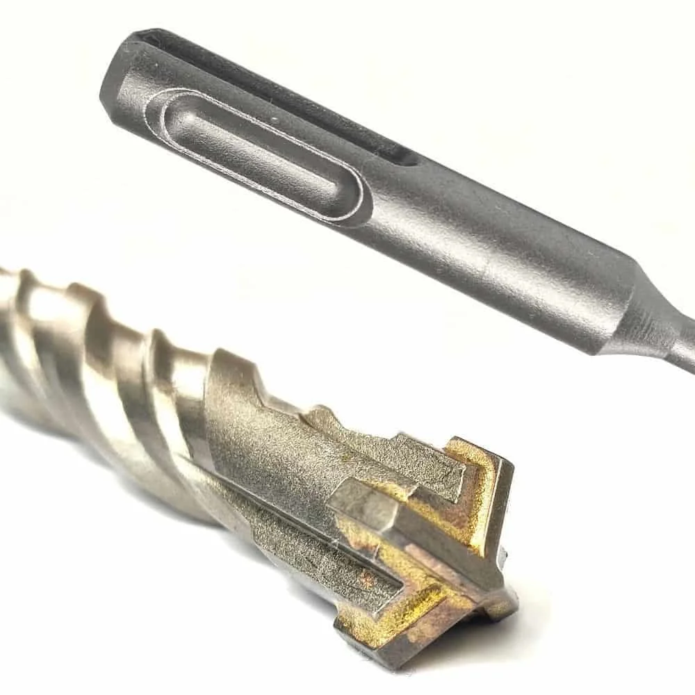 Wiertło SDS Plus 14 mm, 600 mm, 4 ostrzowe do betonu - Profesjonalne wiertło udarowe