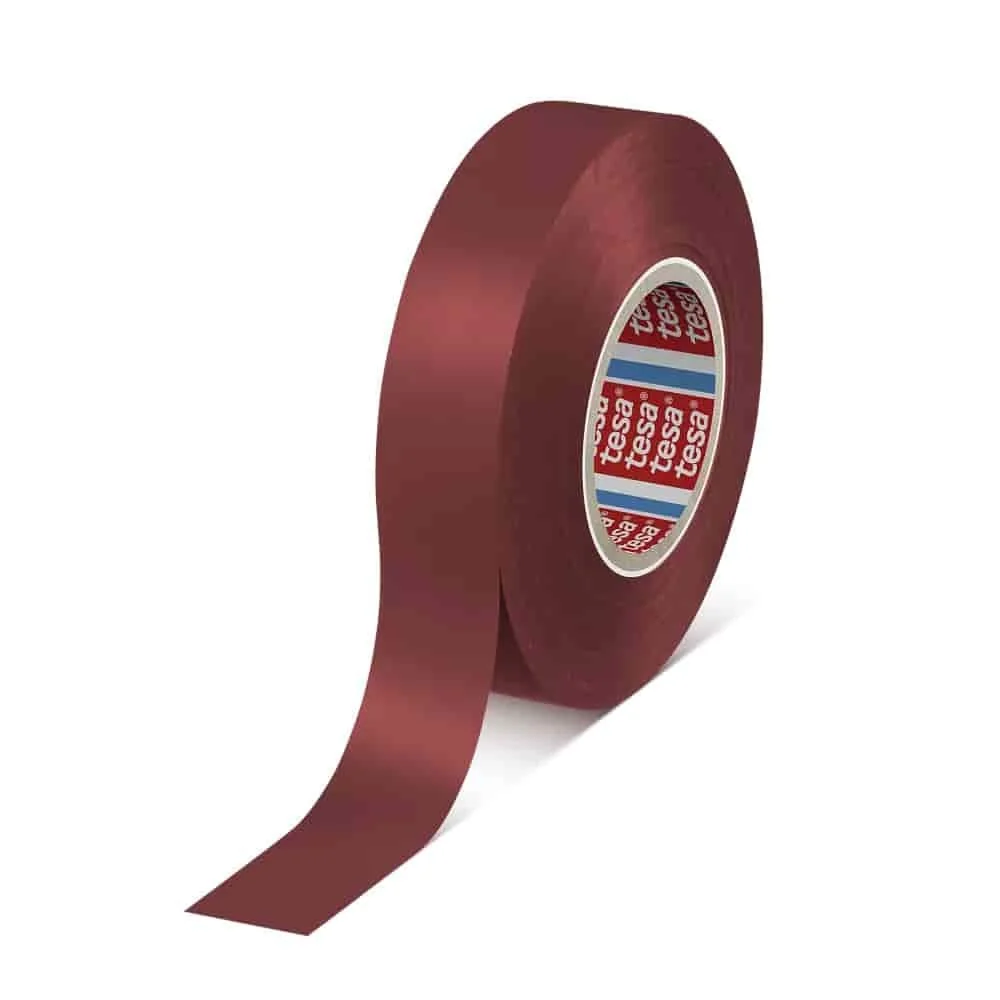 Taśma izolacyjna PCV czerwona 19mm x 33m UV-odporna