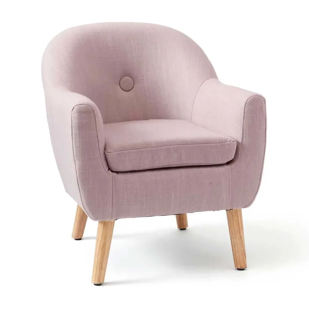 Fotel dziecięcy Kids Concept Chesterfield liliowy