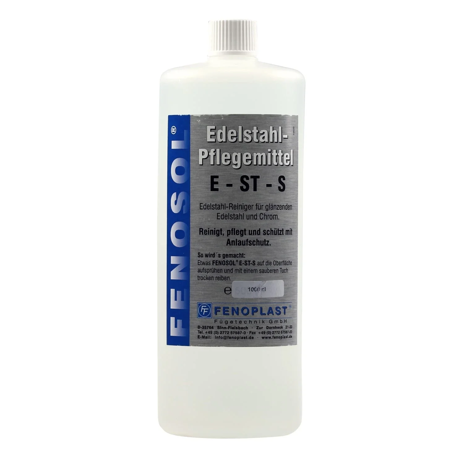 Środek do czyszczenia stali nierdzewnej, preparat, pielęgnacja inox, 1000ml