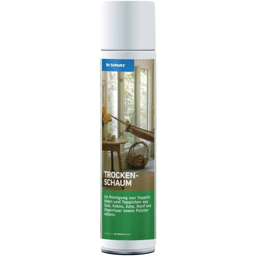 Pianka do czyszczenia dywanów z włókien naturalnych, pianka do dywanów, 400 ml