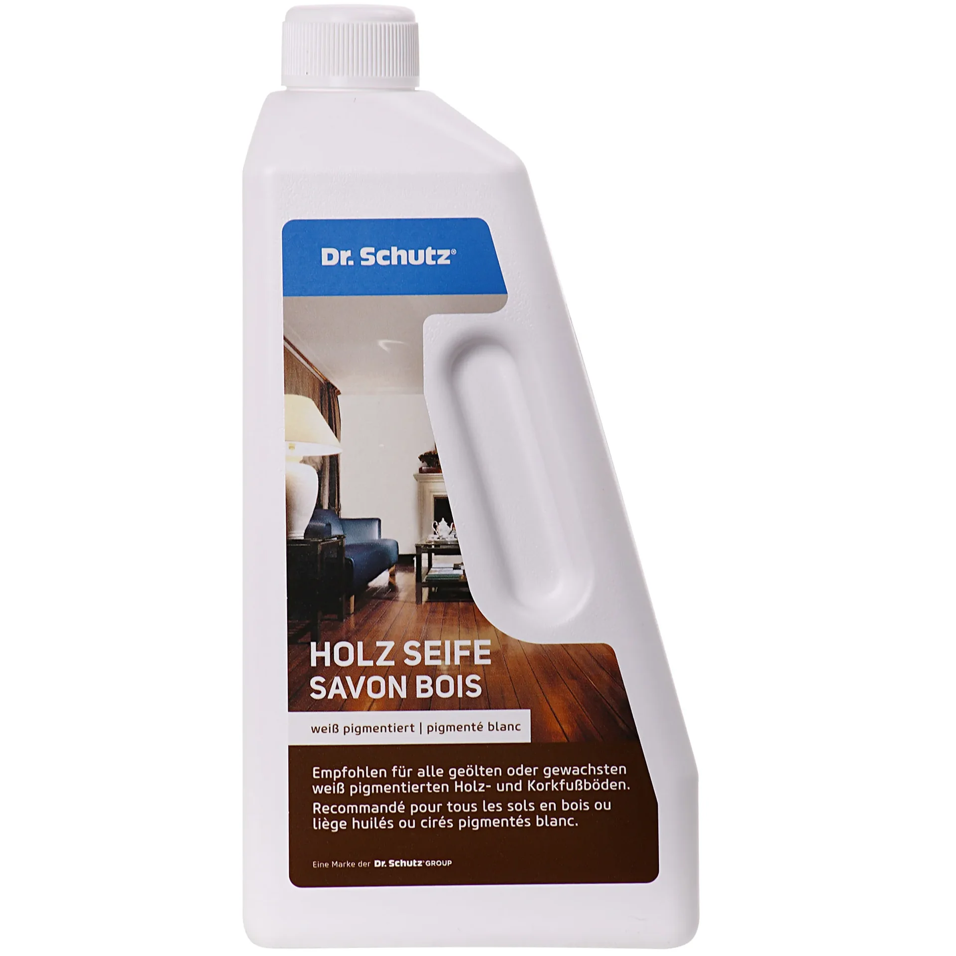 Mydło do podłóg drewnianych, 750ml, białe, do podłóg olejowanych i korkowych