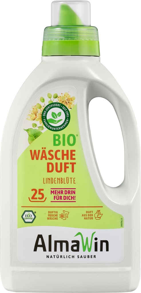Płyn do płukania tkanin, płyn do płukania o zapachu lipy, 750 ml, ekologiczny