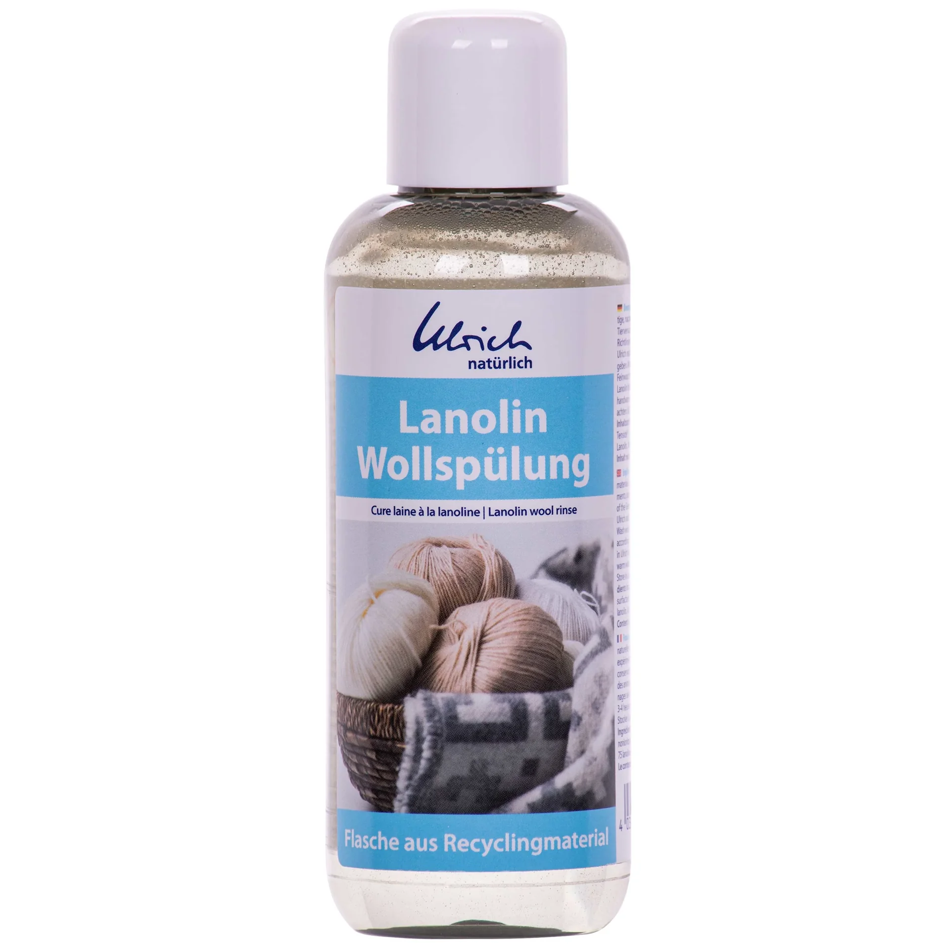 Lanolina do wełny, płyn do prania wełny z lanoliną 250 ml, do ubranek wełnianych