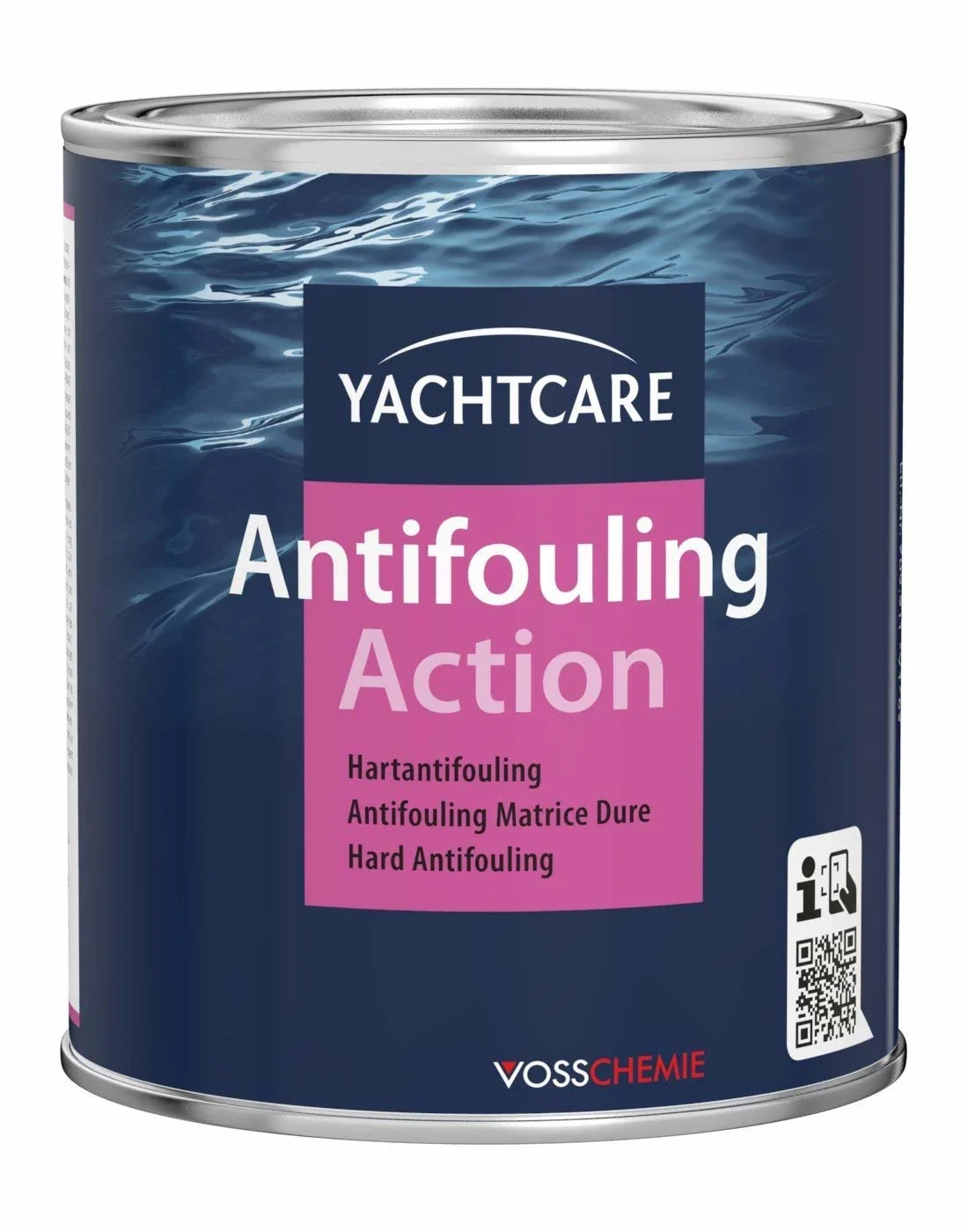 Farba antyporostowa, Antifouling jachtowy, twarda, 750 ml, czerwona farba