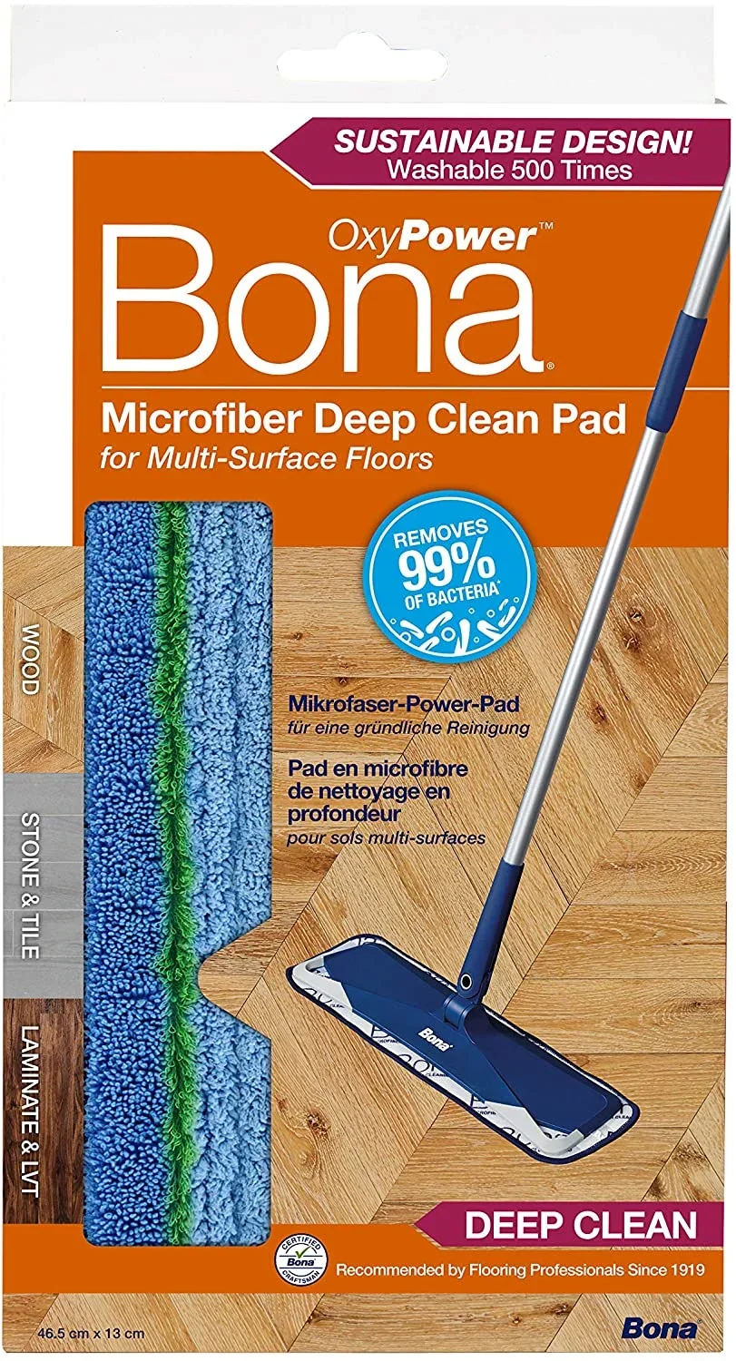 Pad do mopa, wkład do mopa, ściereczka z mikrofibry, Deep Clean