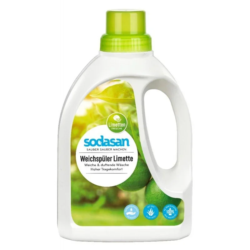 Płyn do płukania tkanin, płyn do płukania limetka, 750 ml x 2 Flaschen, koncentrat do płukania