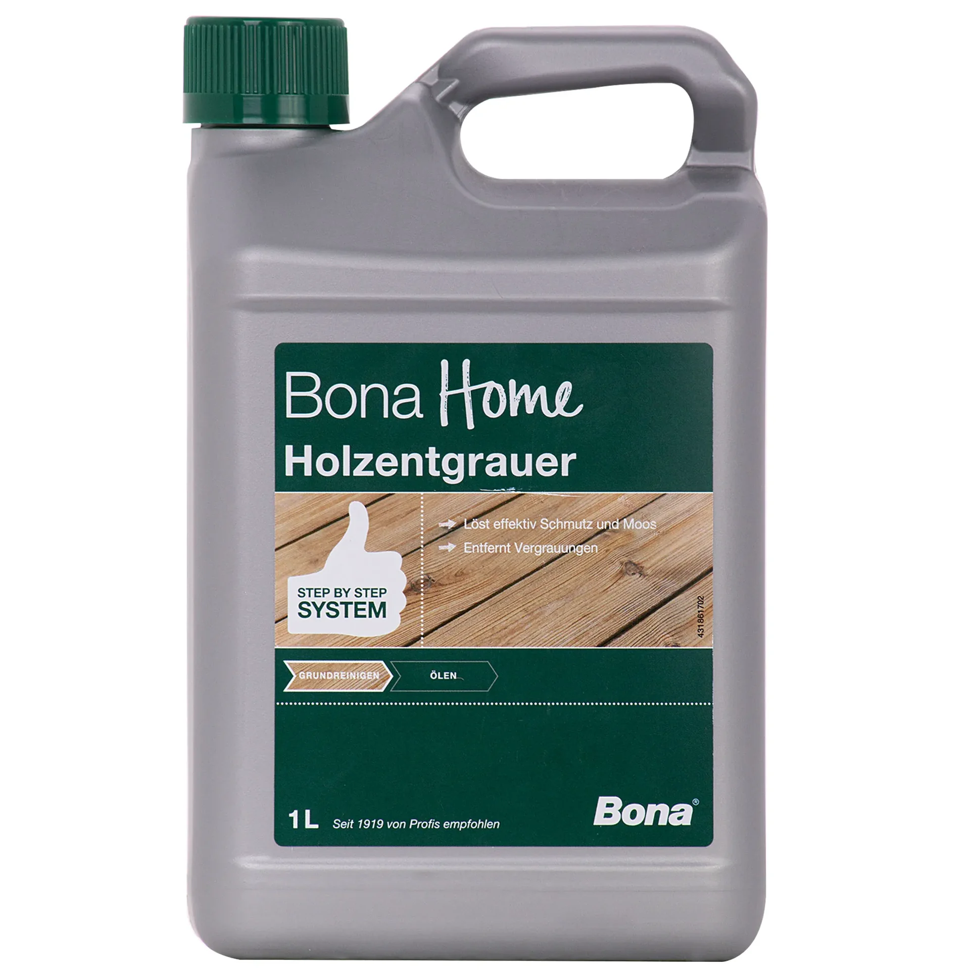 Odszarzacz do drewna 1 Liter, preparat do odszarzania drewna, czyszczenie poszarzałego drewna