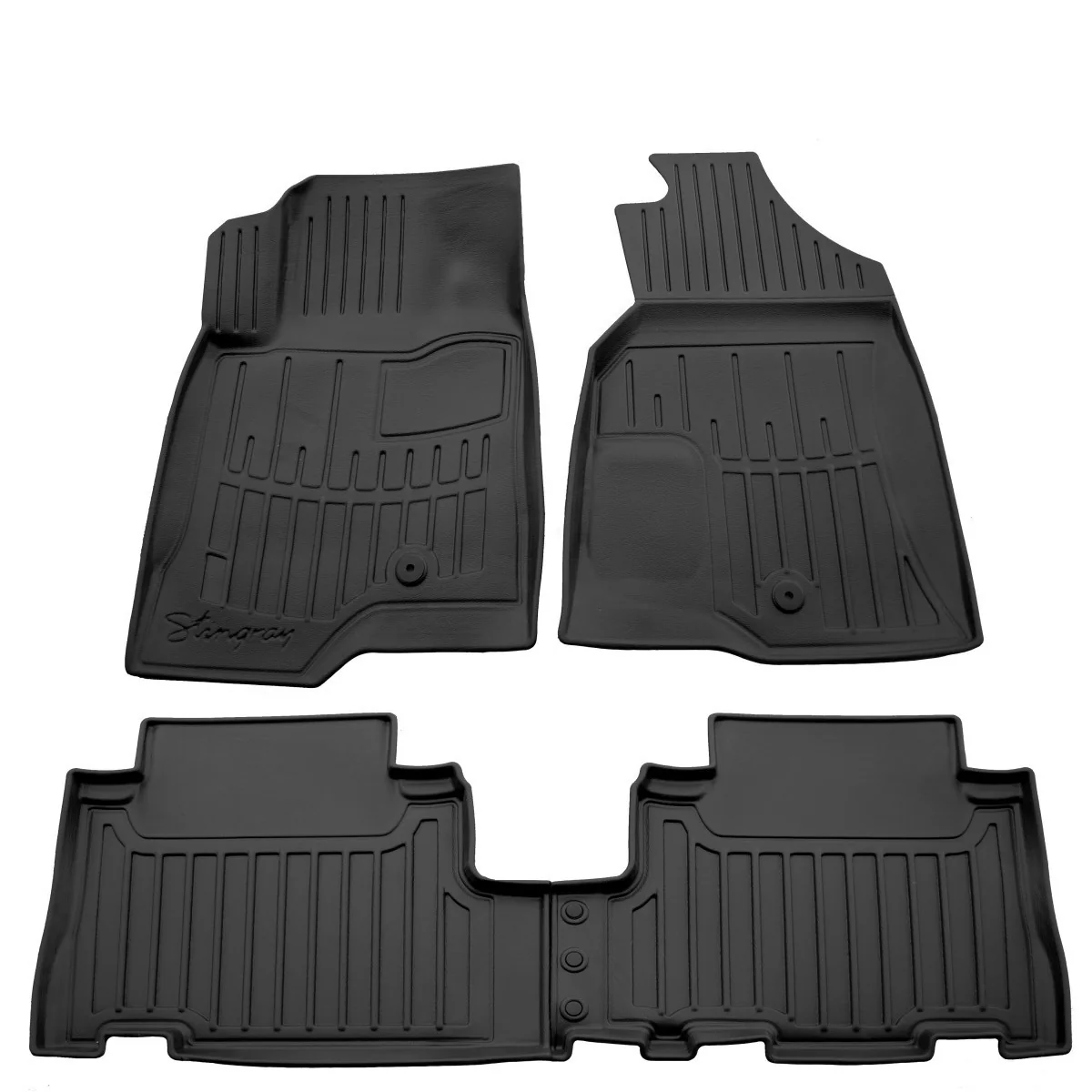 3D dywaniki gumowe, dywaniki samochodowe do CHEVROLET Captiva (2006-2011)