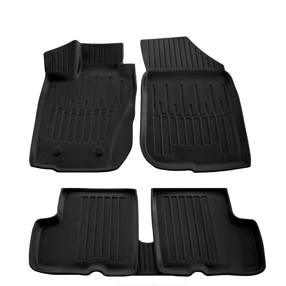 Dywaniki samochodowe, gumowe 3D, Dacia Duster 2015-2018 4WD, wycieraczki samochodowe, akcesoria