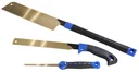 Fine-cutting saw set, 3 pieces, titanium-coated
