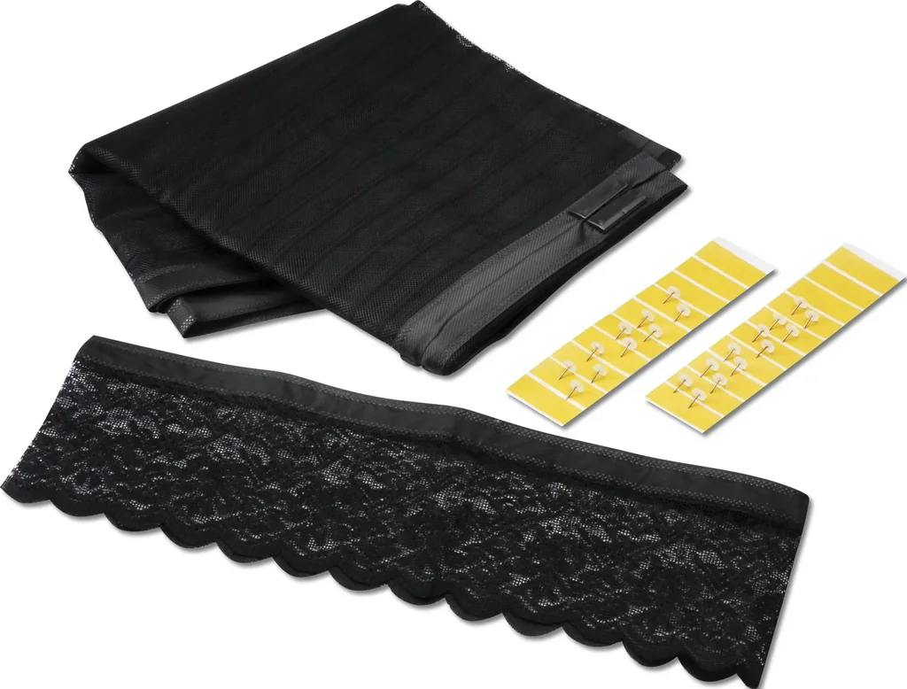Moskitiera Magic Klick 90 x 210 cm do drzwi, czarna z zamknięciem magnetycznym