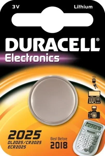 Lithium button cell CR2025 - 1 piece