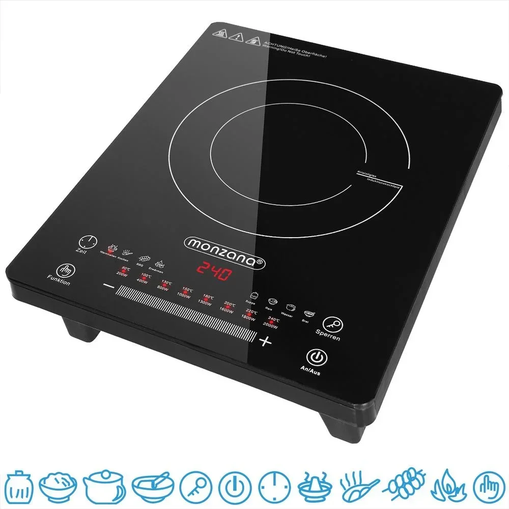 Induction hob single plate 28.1x36.1cm