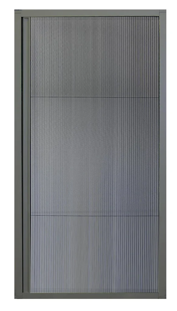 Door pleated blind 100 x 215 cm, drill-free