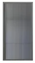 Door pleated blind 100 x 215 cm, drill-free