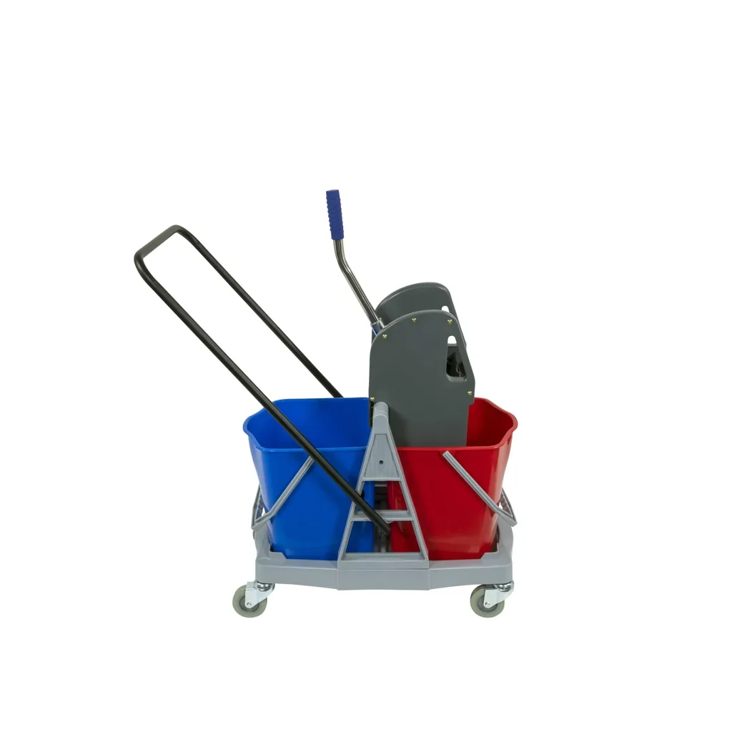 Double trolley bucket 2 x 17 liters