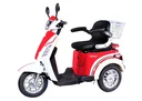 E-scooter senior mobility red-white - 20 km/h