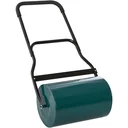 Lawn roller with U-handle garden roller garden roller 31 cm diameter 40 L water/sand filling 49 cm working width metal size