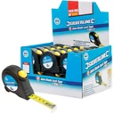 Self-clamping tape measure, display box 30 pieces, 5 m x 19 mm