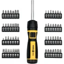 Screwdriver with bit set - 56 pieces
