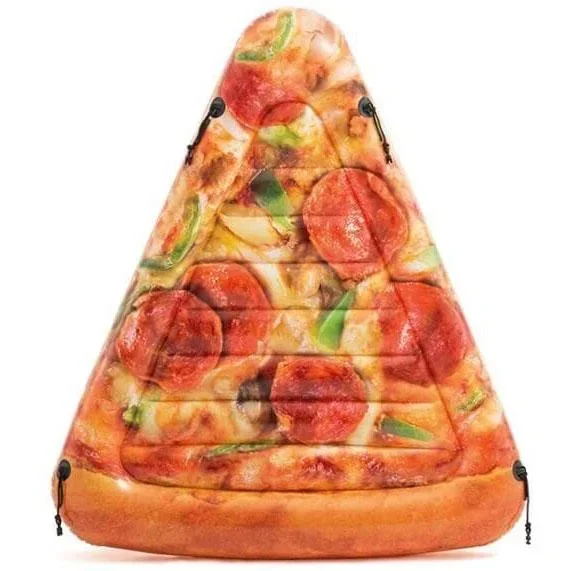 Inflatable pizza slice