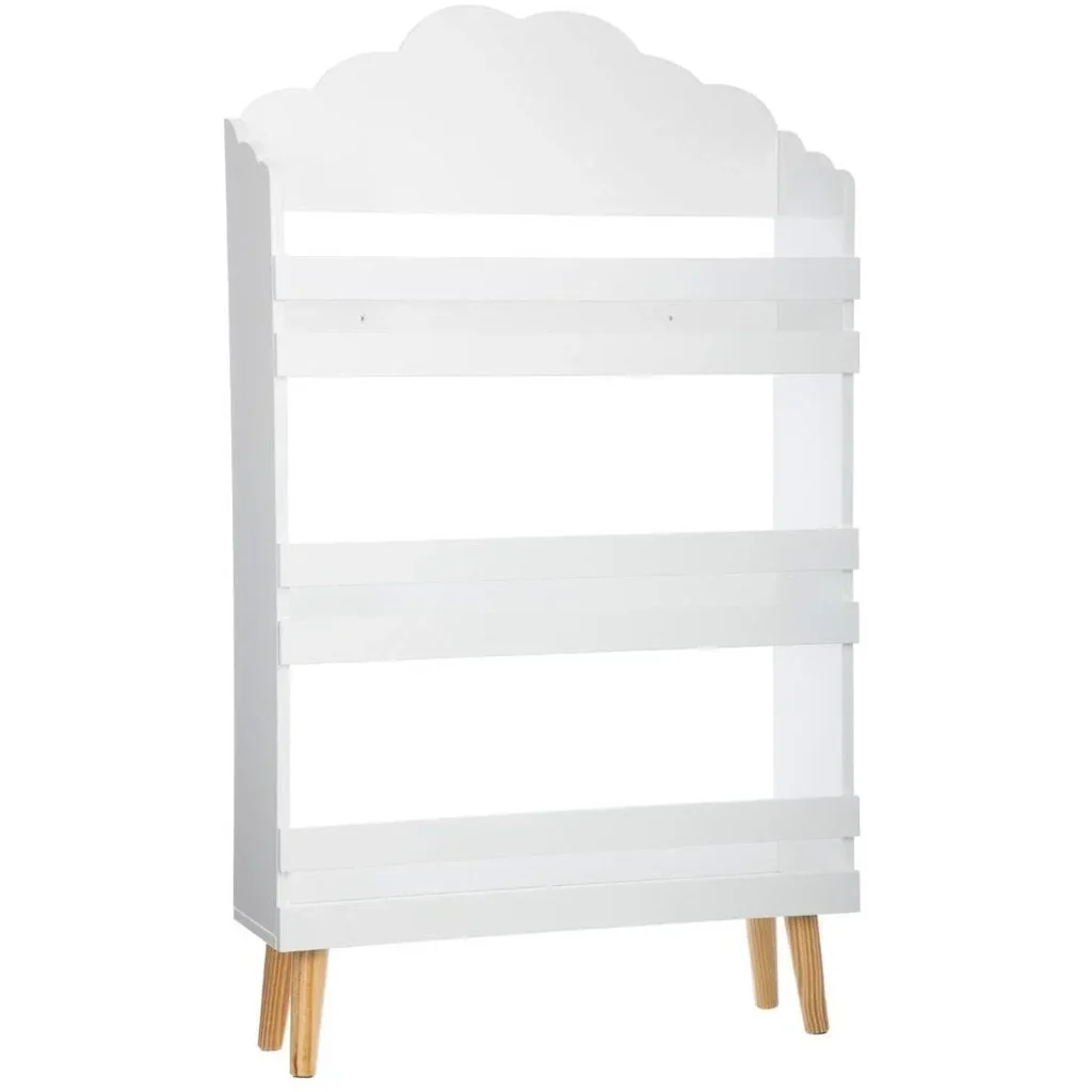 Wolf-design cabinet - 58x100x18 cm - White