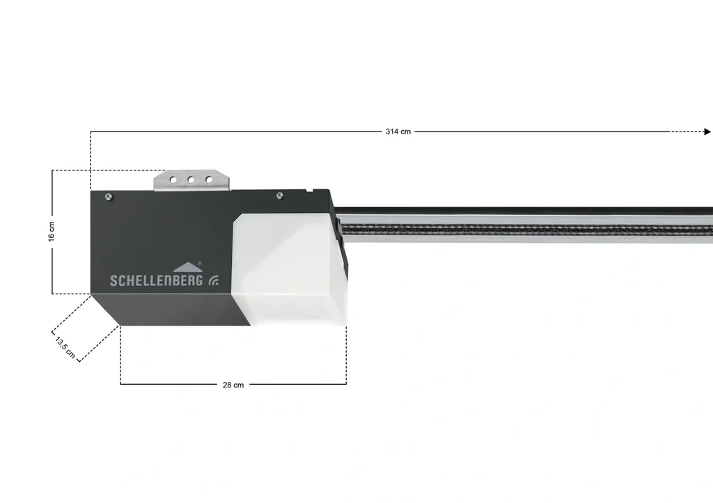 Garagentorantrieb Smart DRIVE M, 500 N, 868,4 MHz