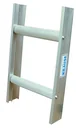 Chimney sweep ladder, aluminum/natural, 10 rungs, W 33 cm, L 285 cm