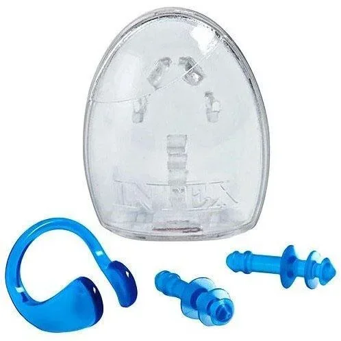 Underwater earplugs and nose clip