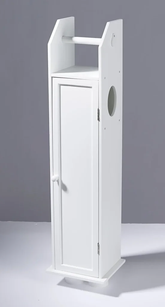 Toilet cabinet - toilet roll holder with storage space