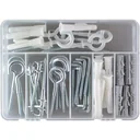 Screw hooks - Assortment Pirat Hook Mix 60 pieces