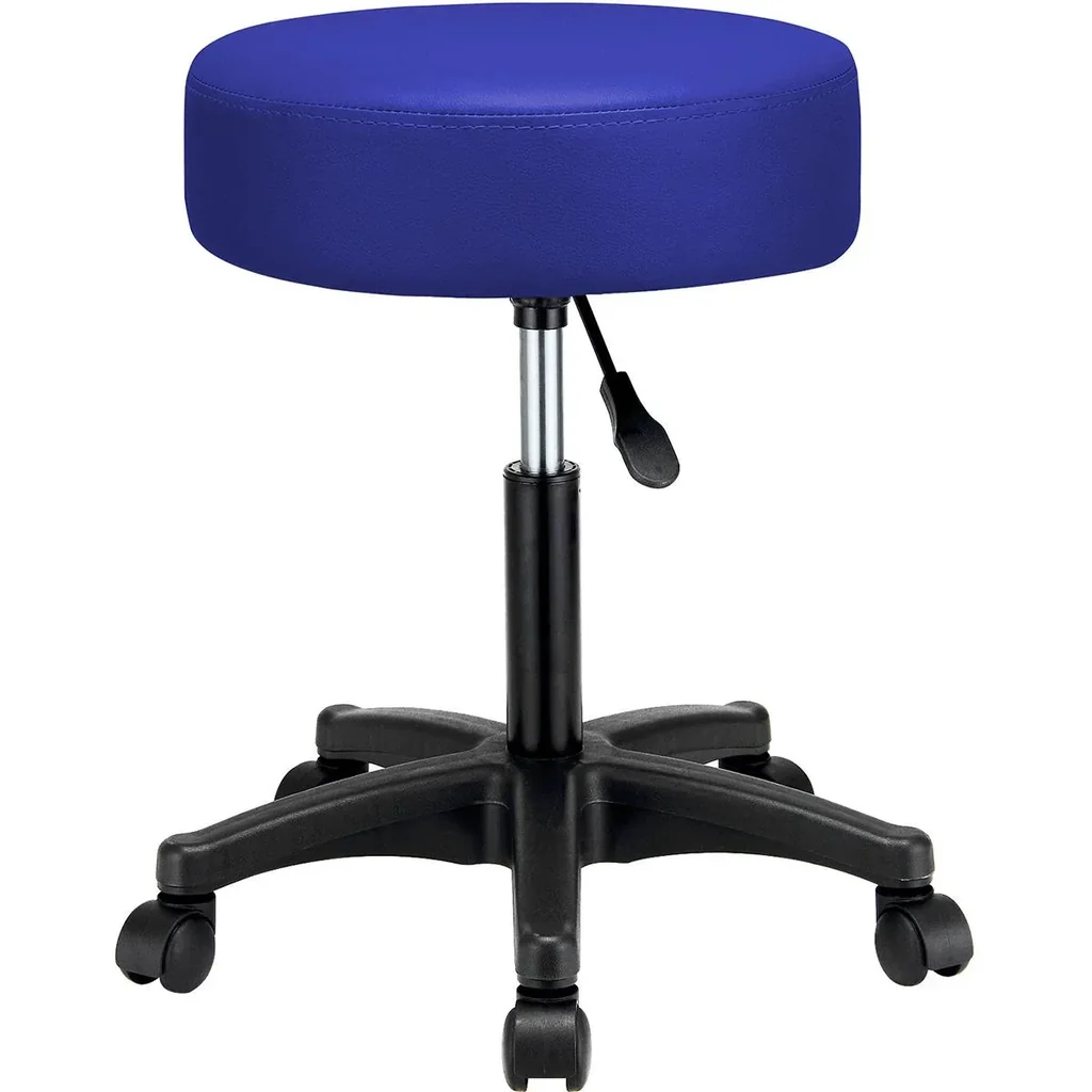 Crutch work stool - rotatable and adjustable