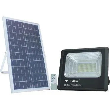 VT-100W solar spotlight with separate solar panel - 35W - 2450 lumens - 4000K - solar energy